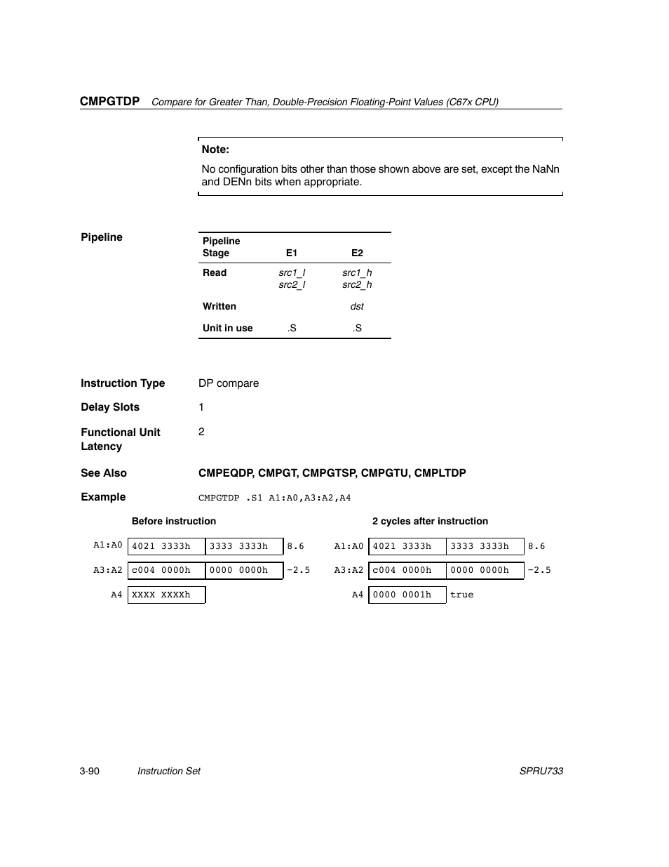 Texas Instruments TMS320C67X/C67X+ DSP User Manual | Page 150 / 465