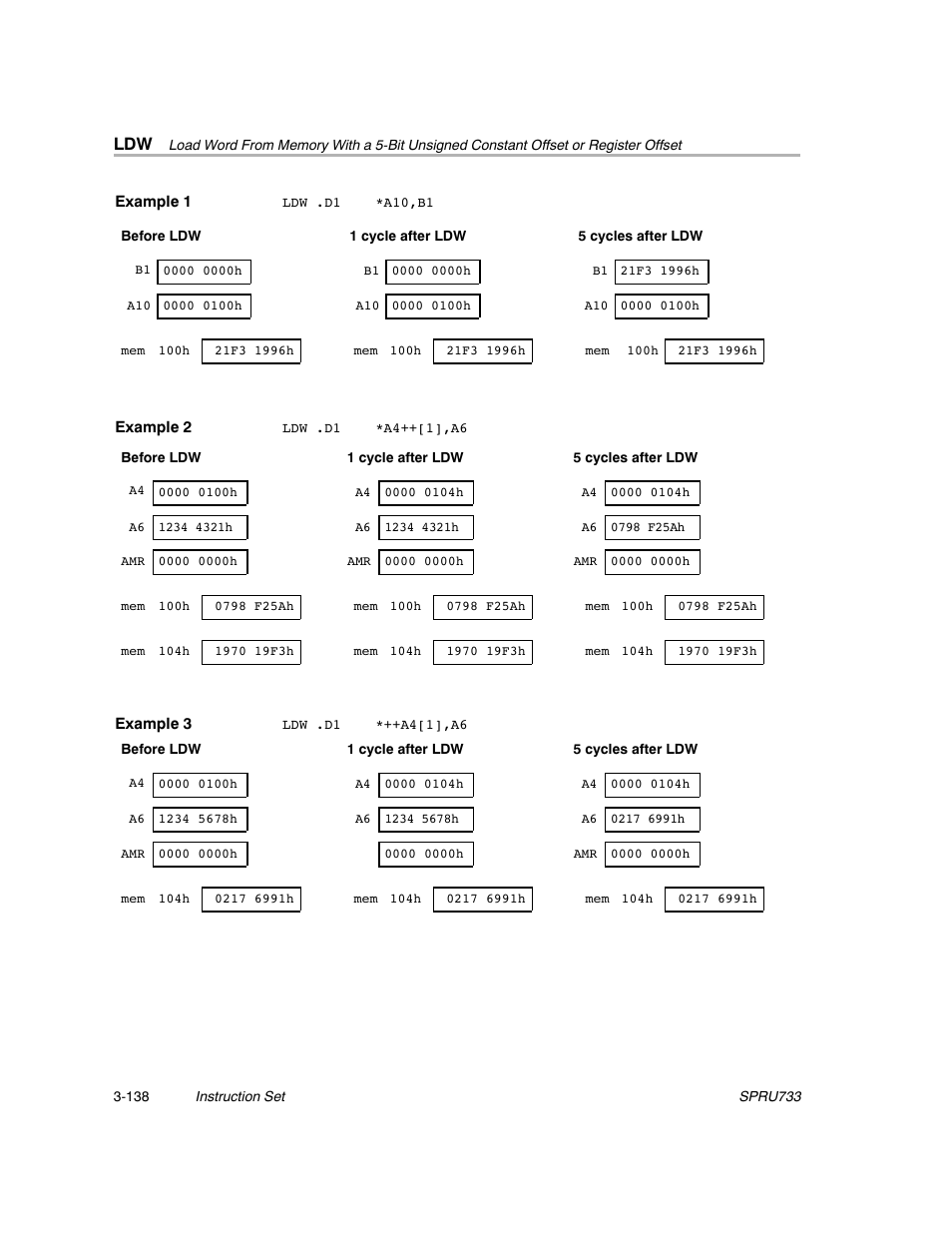 Texas Instruments TMS320C67X/C67X+ DSP User Manual | Page 198 / 465