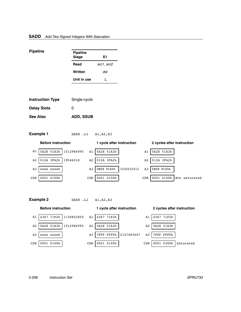 Texas Instruments TMS320C67X/C67X+ DSP User Manual | Page 266 / 465