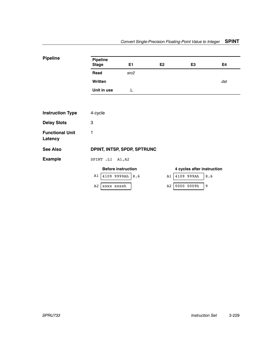 Texas Instruments TMS320C67X/C67X+ DSP User Manual | Page 289 / 465