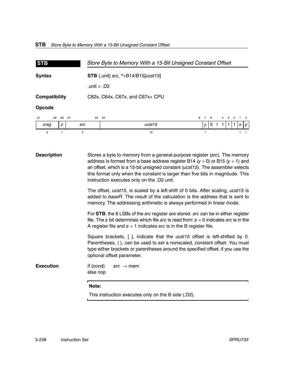 Texas Instruments TMS320C67X/C67X+ DSP User Manual | Page 298 / 465