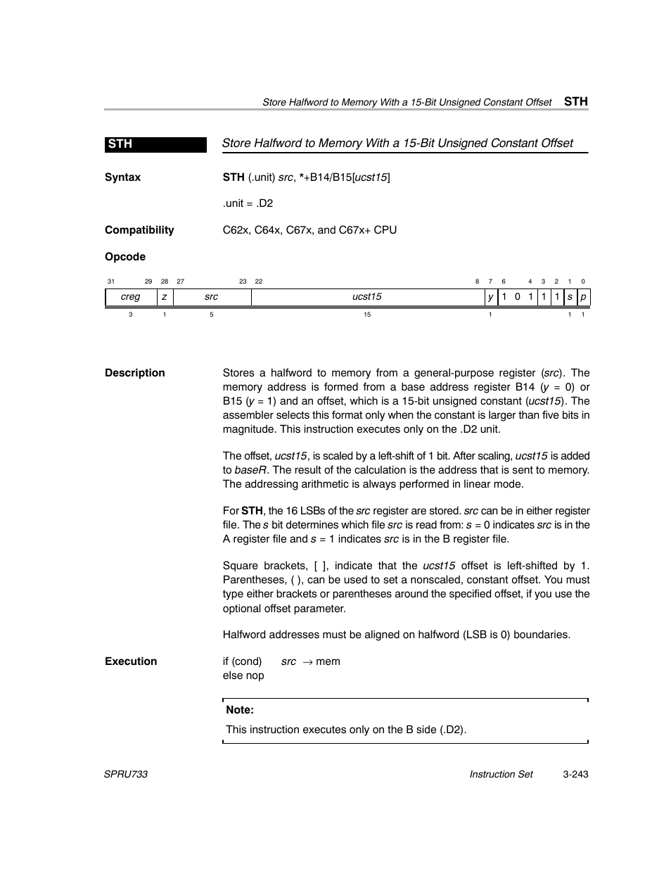 Texas Instruments TMS320C67X/C67X+ DSP User Manual | Page 303 / 465