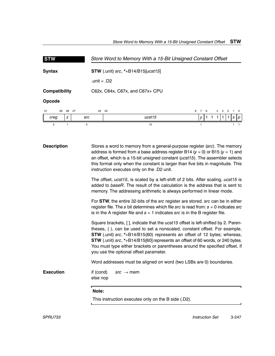 Texas Instruments TMS320C67X/C67X+ DSP User Manual | Page 307 / 465