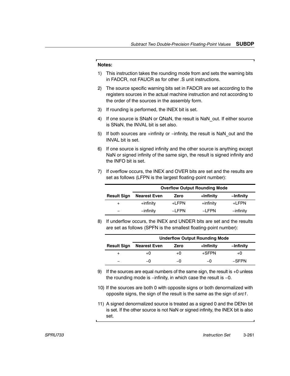 Texas Instruments TMS320C67X/C67X+ DSP User Manual | Page 321 / 465