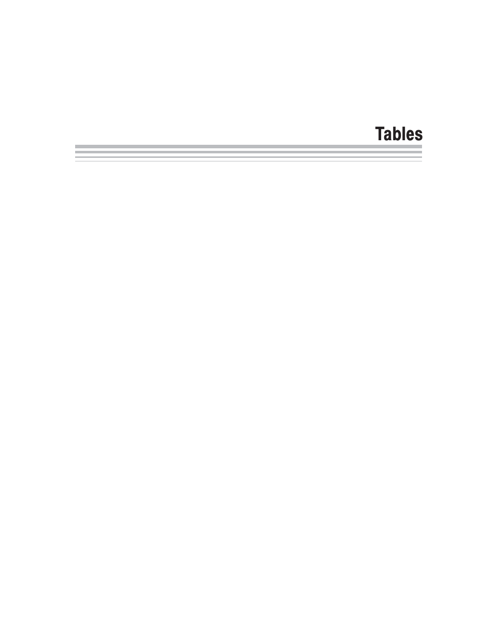 Tables | Texas Instruments MSC1210 User Manual | Page 11 / 324