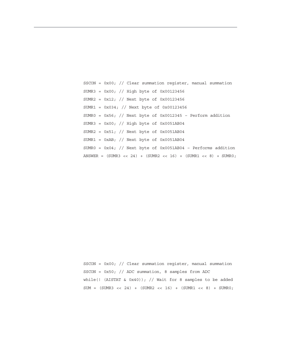 Texas Instruments MSC1210 User Manual | Page 154 / 324