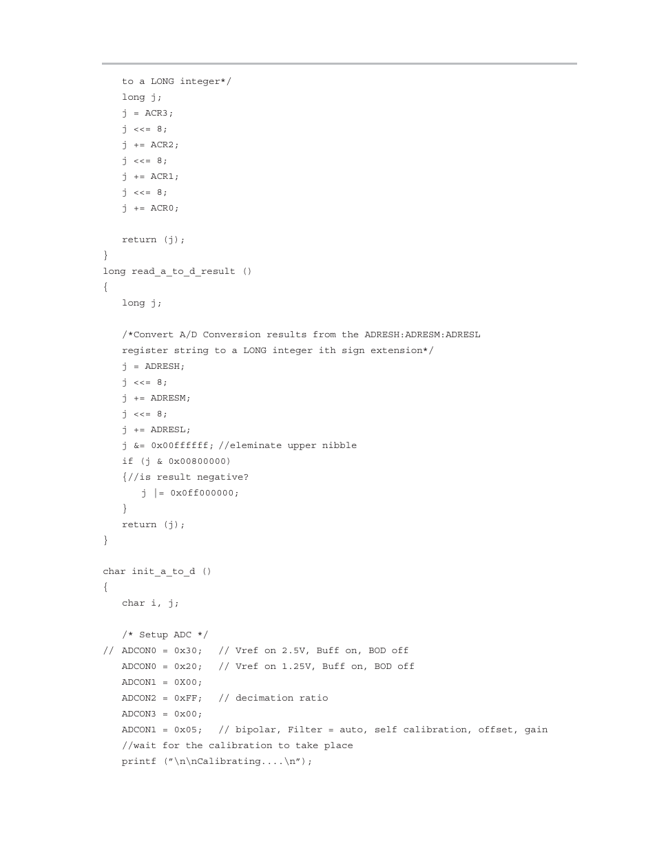 Texas Instruments MSC1210 User Manual | Page 251 / 324