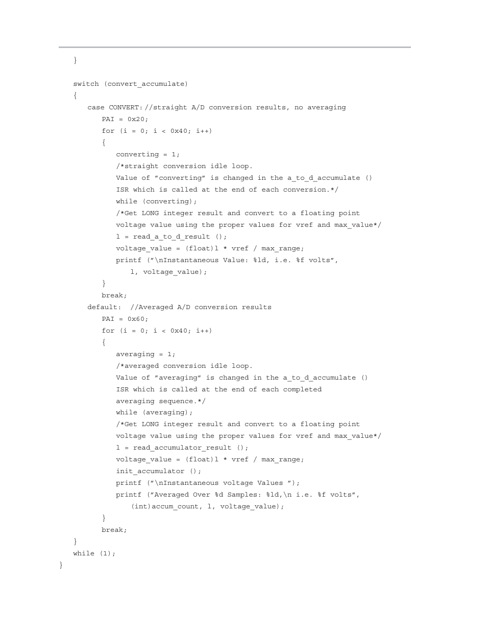 Texas Instruments MSC1210 User Manual | Page 254 / 324