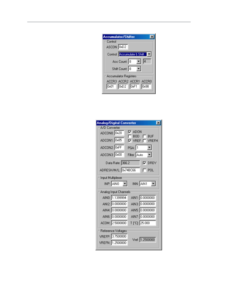 Texas Instruments MSC1210 User Manual | Page 256 / 324