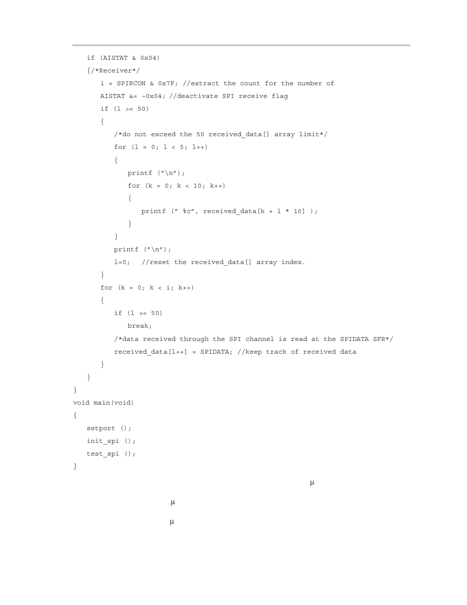 Texas Instruments MSC1210 User Manual | Page 265 / 324