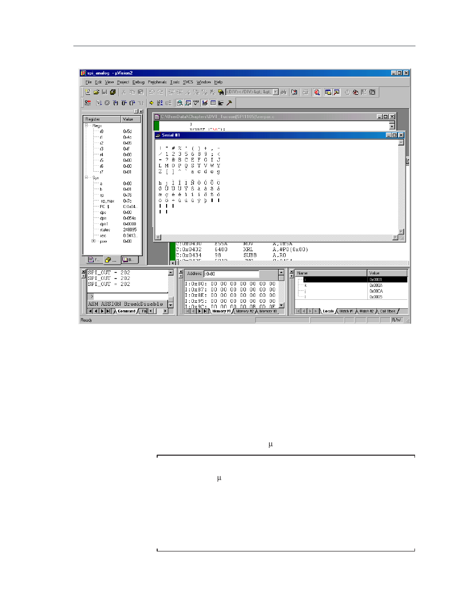 Texas Instruments MSC1210 User Manual | Page 267 / 324