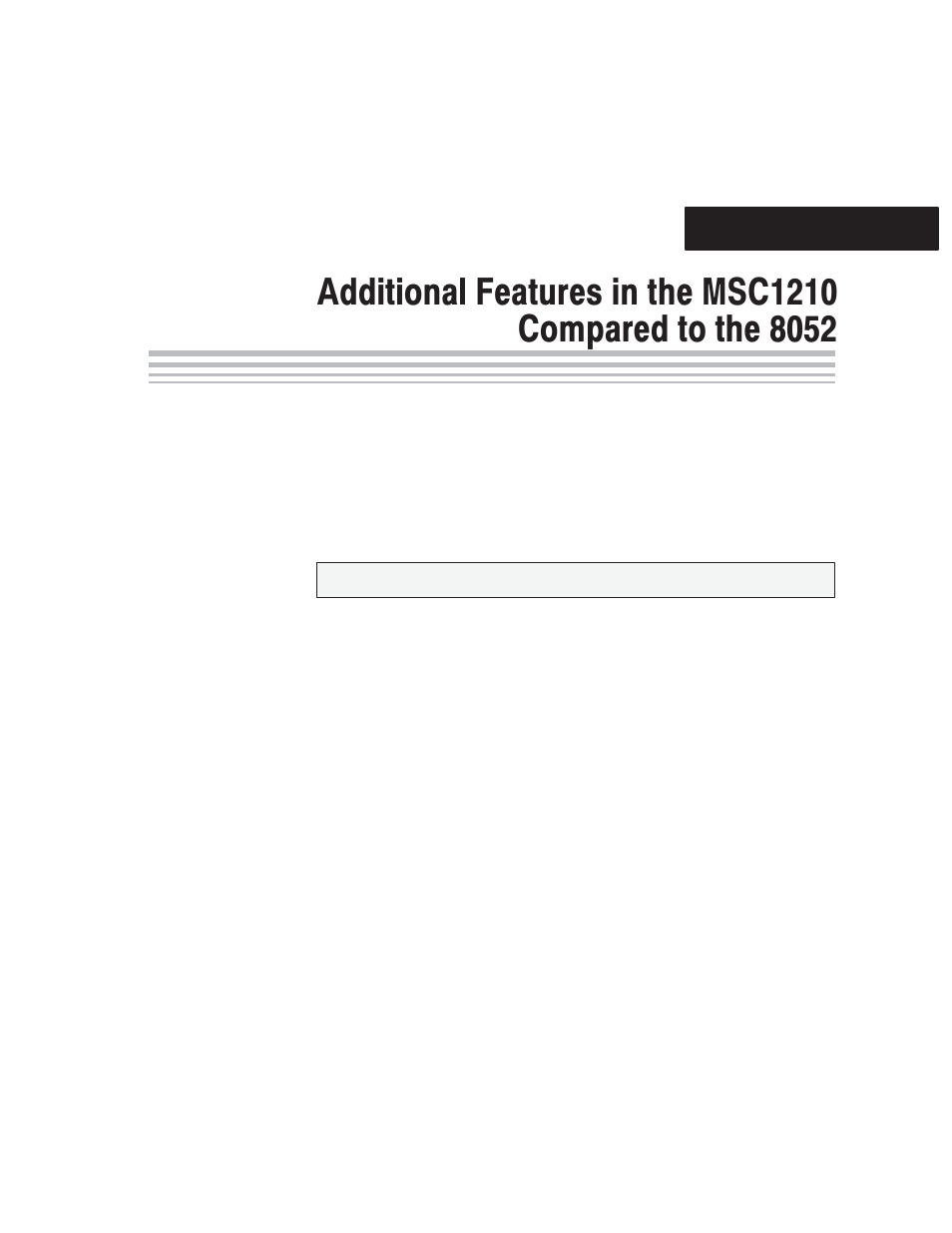 Appendix a | Texas Instruments MSC1210 User Manual | Page 275 / 324