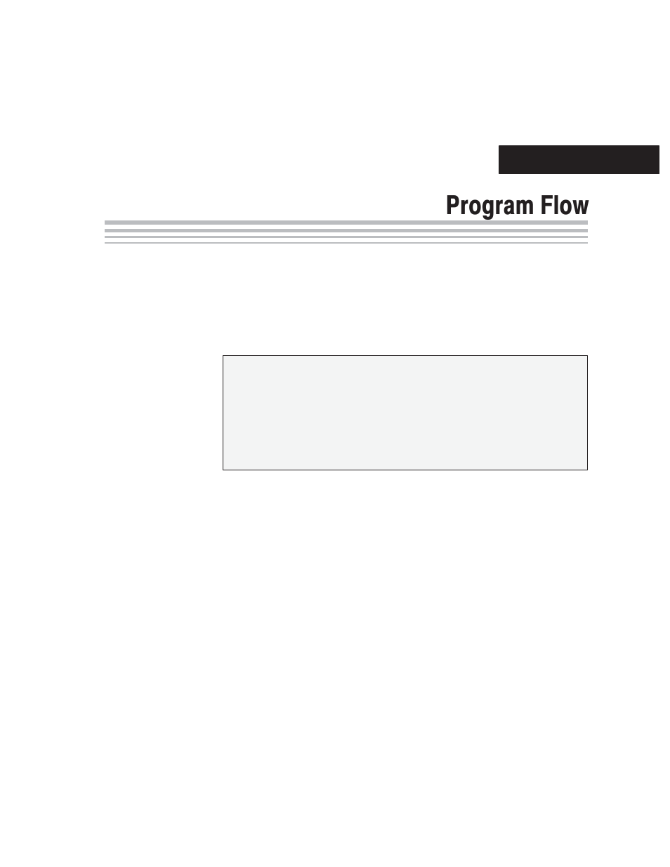 Program flow, Chapter 6 | Texas Instruments MSC1210 User Manual | Page 61 / 324