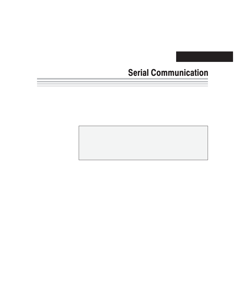 Serial communication, Chapter 9 | Texas Instruments MSC1210 User Manual | Page 91 / 324