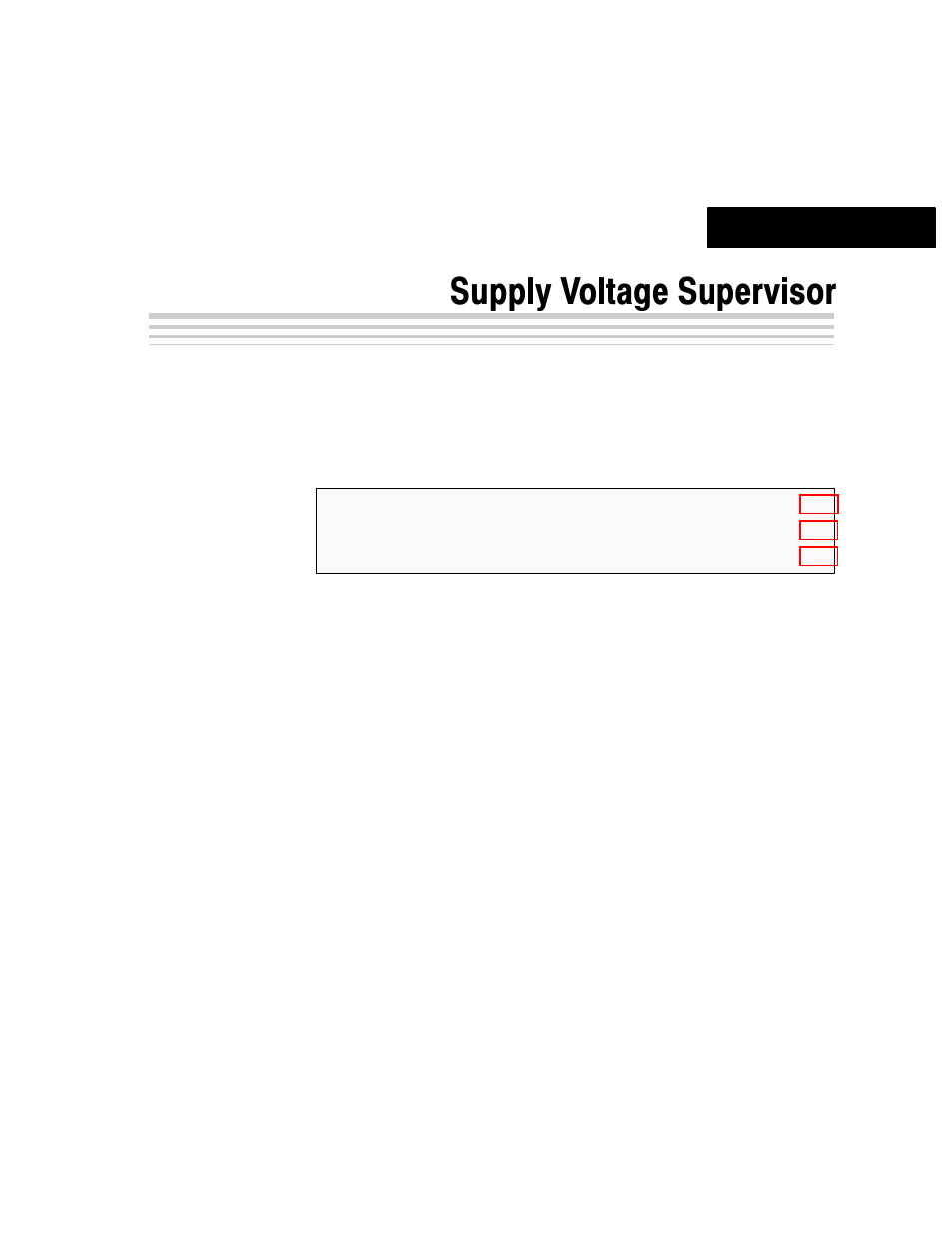Chapter 6: supply voltage supervisor, Supply voltage supervisor, Chapter 6 | Texas Instruments MSP430x4xx User Manual | Page 147 / 512