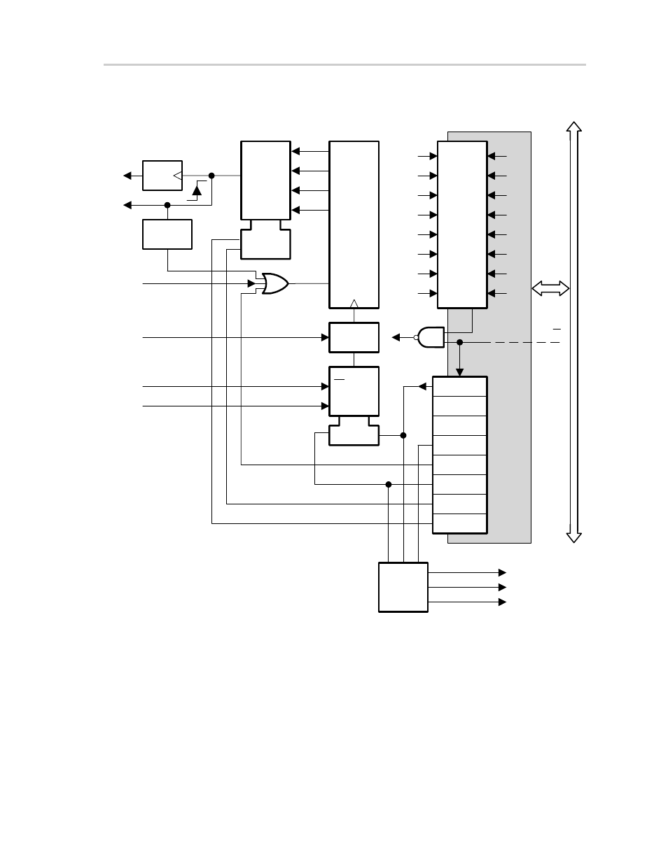 Figure 10−1. watchdog timer block diagram | Texas Instruments MSP430x4xx User Manual | Page 193 / 512