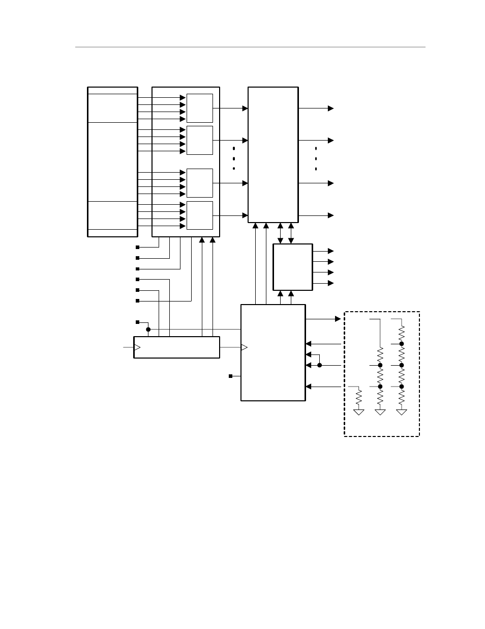 Figure 18−1. lcd controller block diagram | Texas Instruments MSP430x4xx User Manual | Page 334 / 512