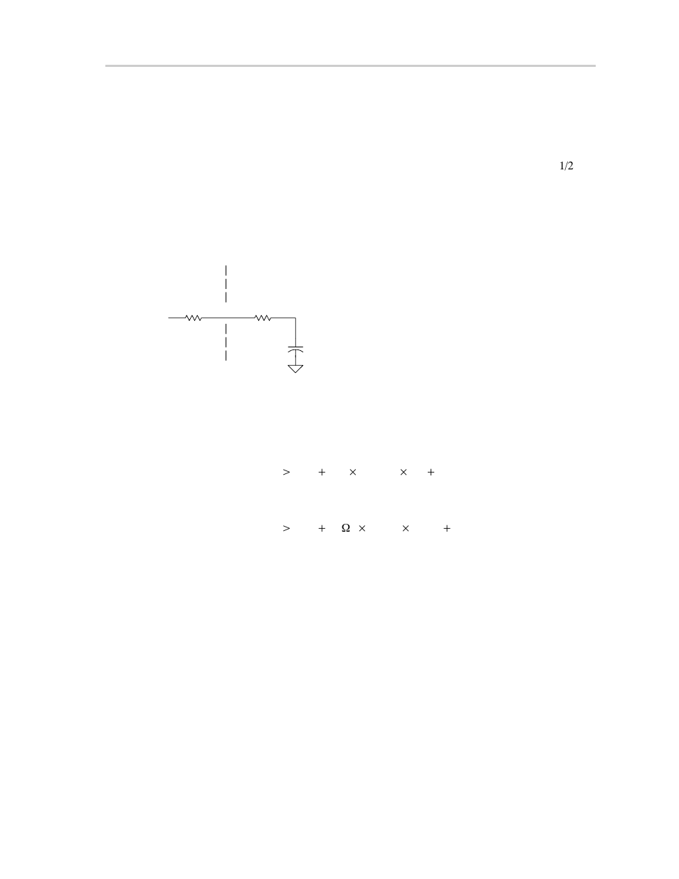 Sample timing considerations, Figure 20−5. analog input equivalent circuit | Texas Instruments MSP430x4xx User Manual | Page 385 / 512