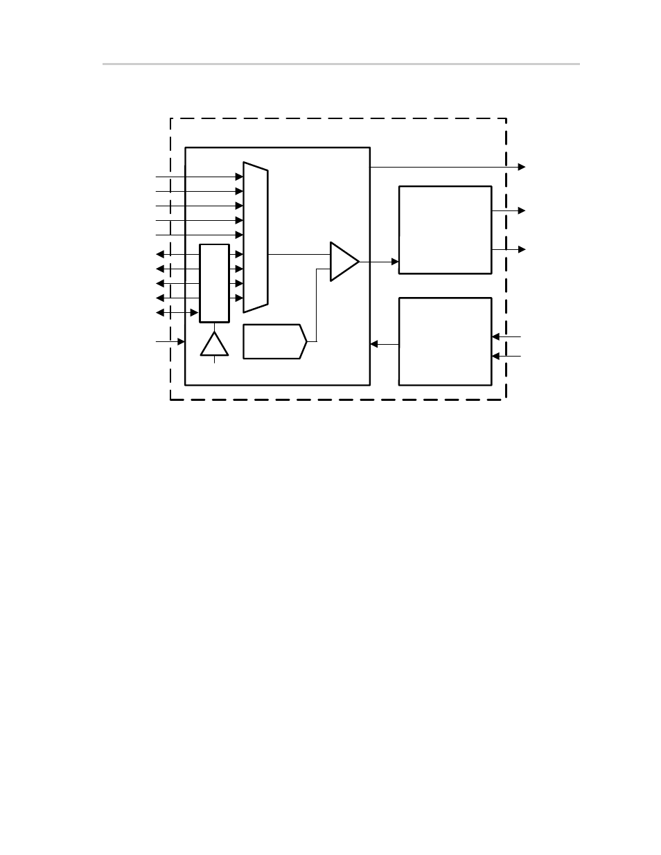 Figure 24−1. scan if block diagram | Texas Instruments MSP430x4xx User Manual | Page 463 / 512