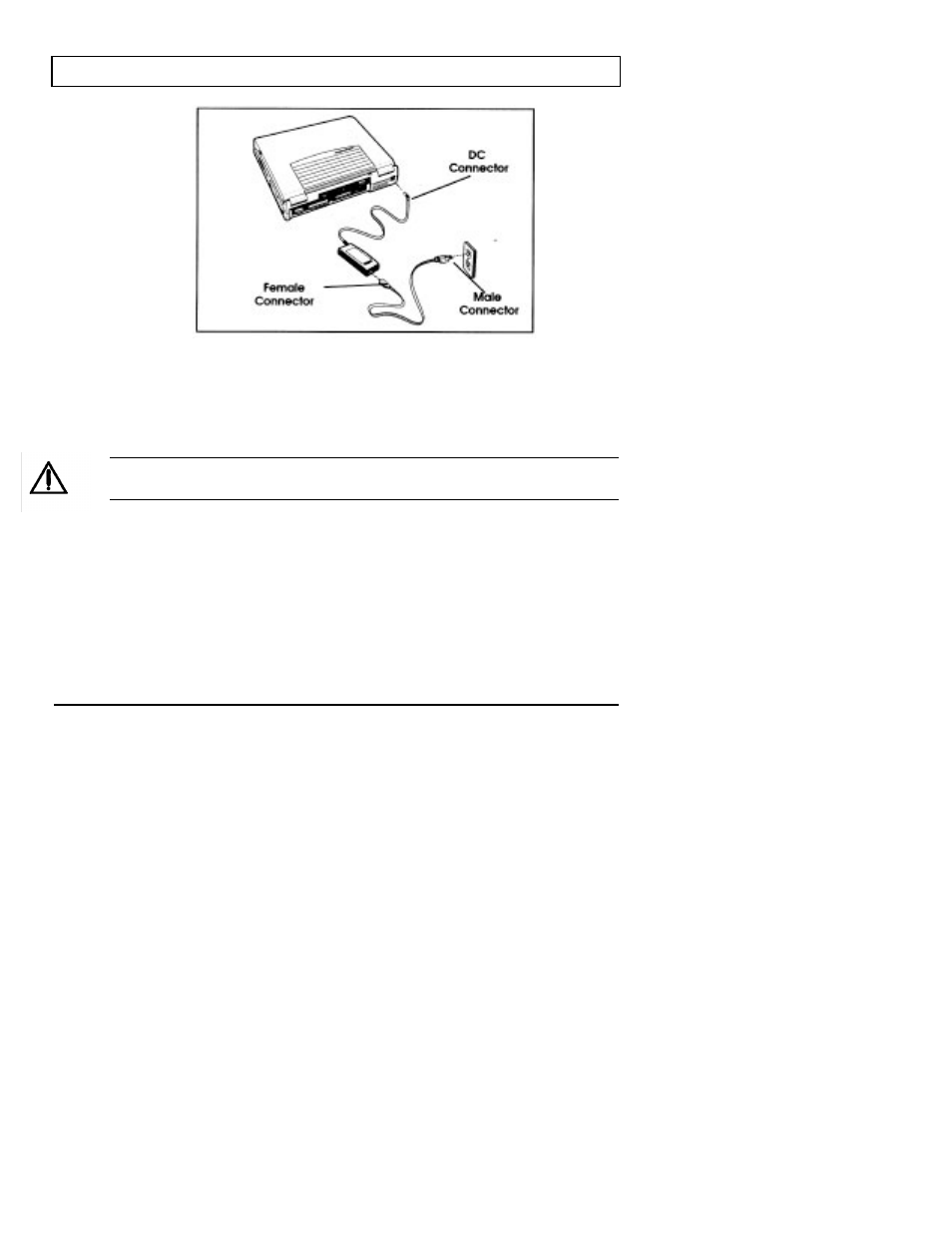 Using the ac adapter, Connecting the ac adapter | Texas Instruments 4000M User Manual | Page 16 / 113