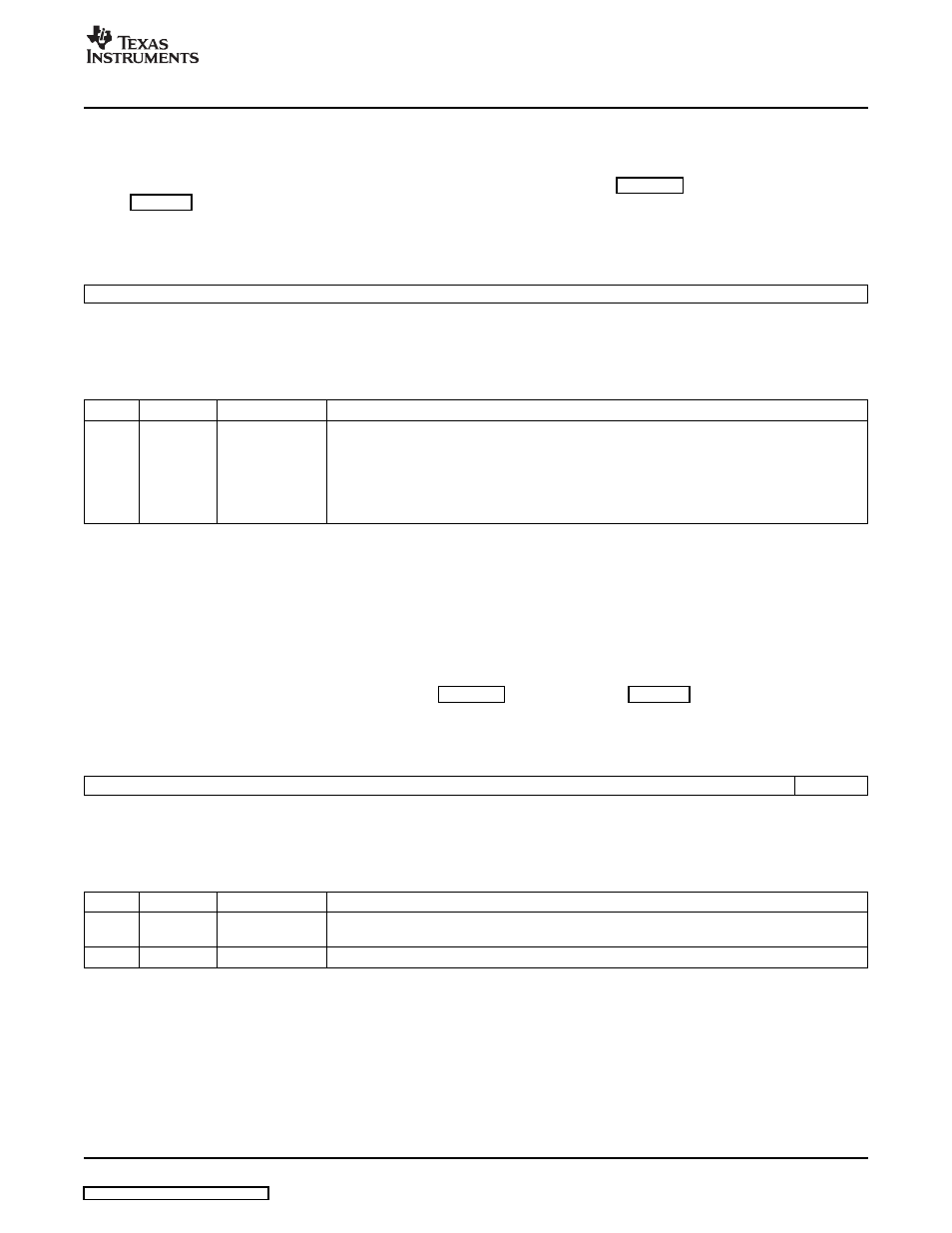 6 interrupt pending/set register (intpendset), 7 interrupt pointer register (intptr), Intpendset) | Intptr), Descriptions, Section 3.6, Section 3.7 | Texas Instruments SPRU938B User Manual | Page 31 / 48