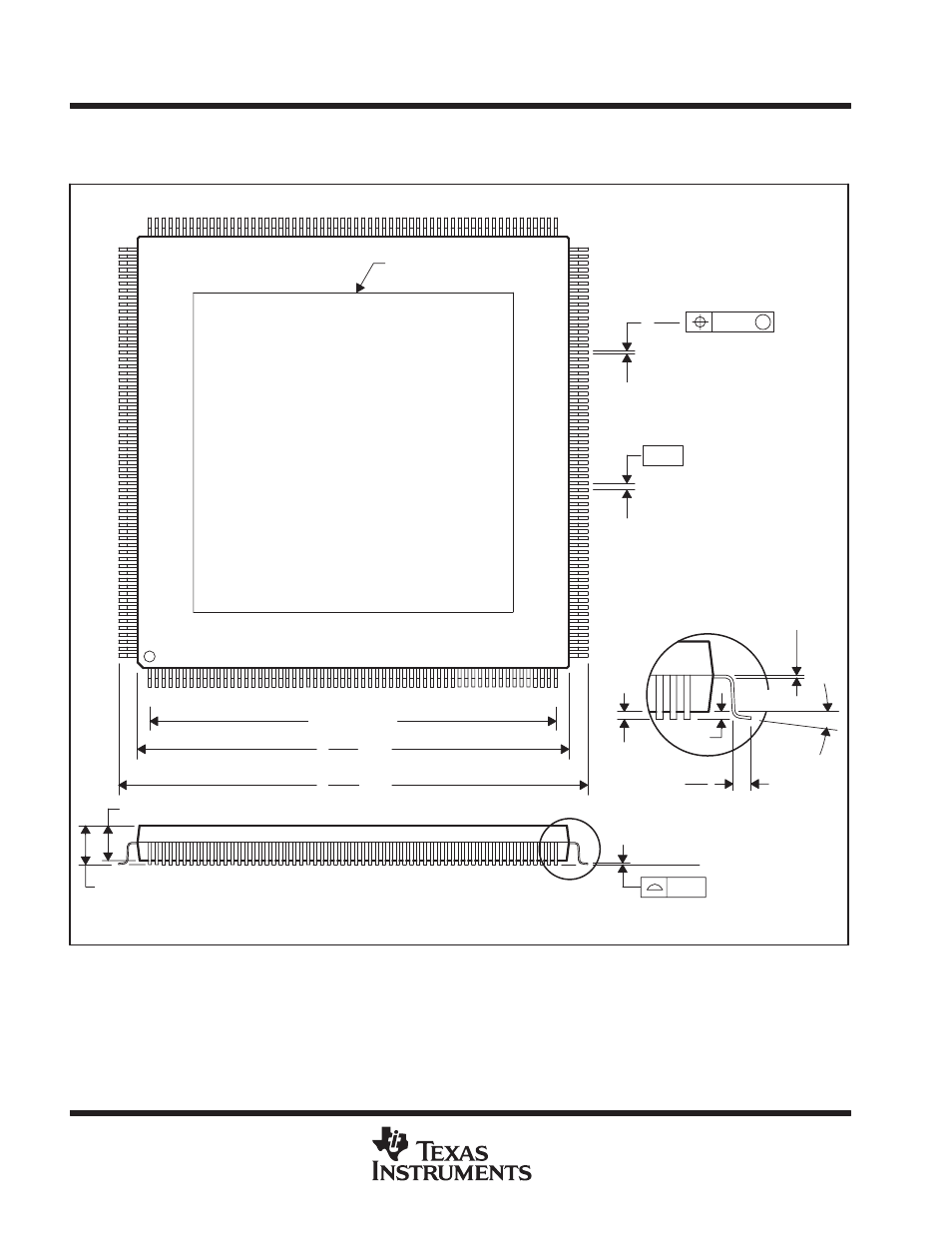 Mechanical data | Texas Instruments THUNDER TNETX3270 User Manual | Page 64 / 65