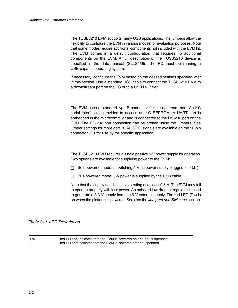 Texas Instruments TUSB3210 User Manual | Page 18 / 22
