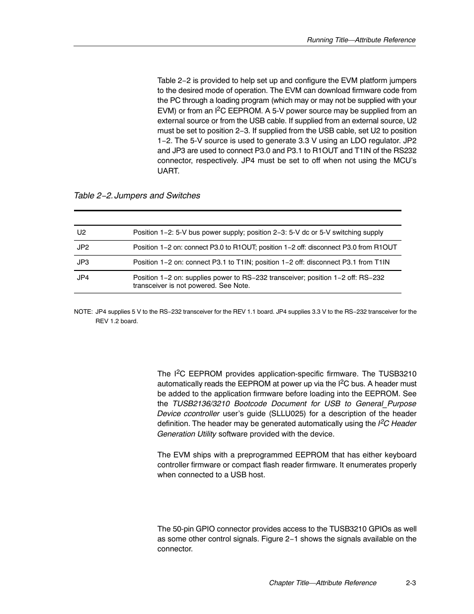 Texas Instruments TUSB3210 User Manual | Page 19 / 22