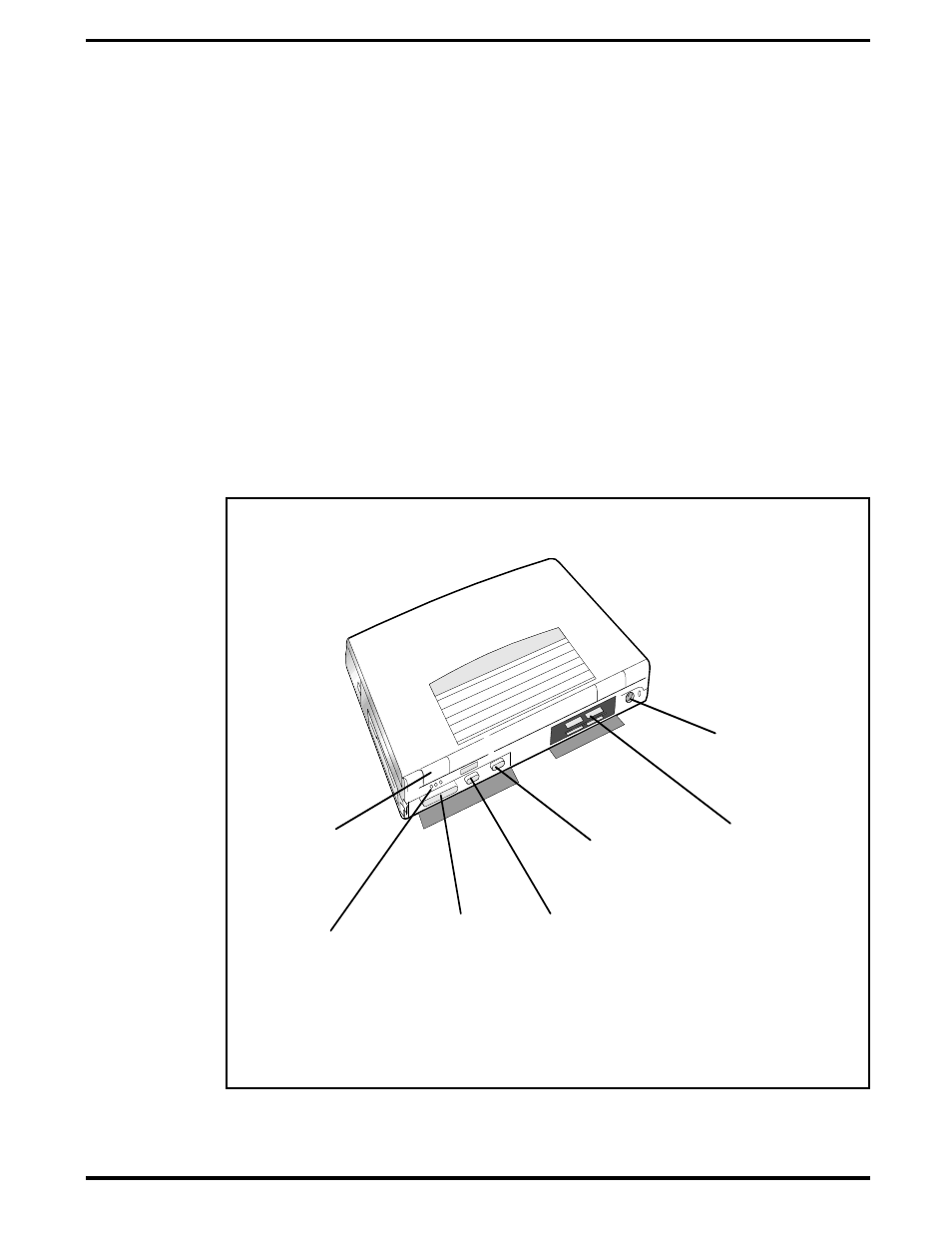 External ports | Texas Instruments EXTENSA 570CD User Manual | Page 13 / 85