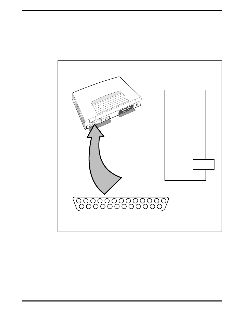 Installing external parallel printer | Texas Instruments EXTENSA 570CD User Manual | Page 27 / 85