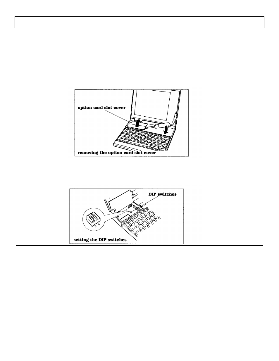 Setting dip switches | Texas Instruments TravelMate 2000 User Manual | Page 52 / 208