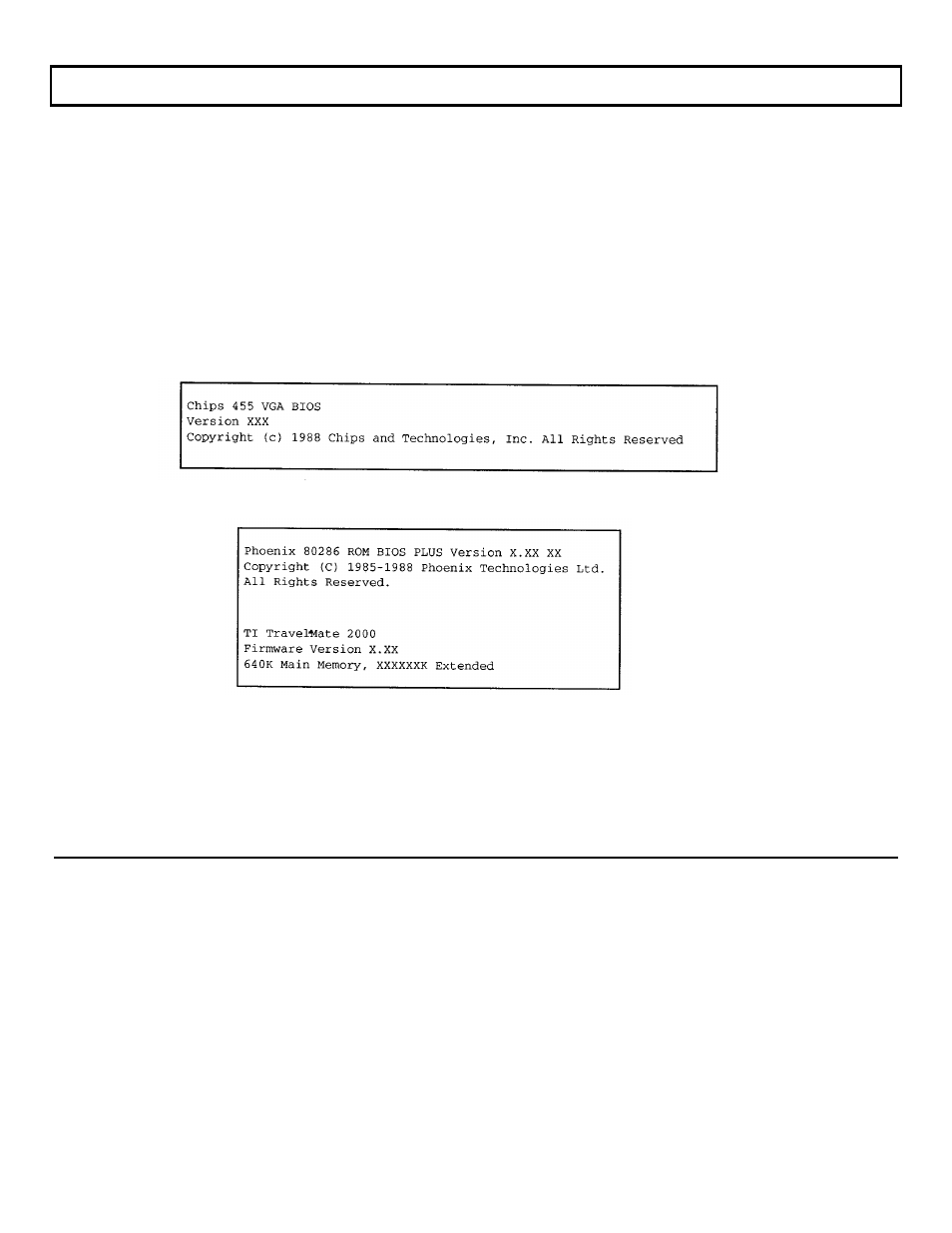 System start-up | Texas Instruments TravelMate 2000 User Manual | Page 57 / 208