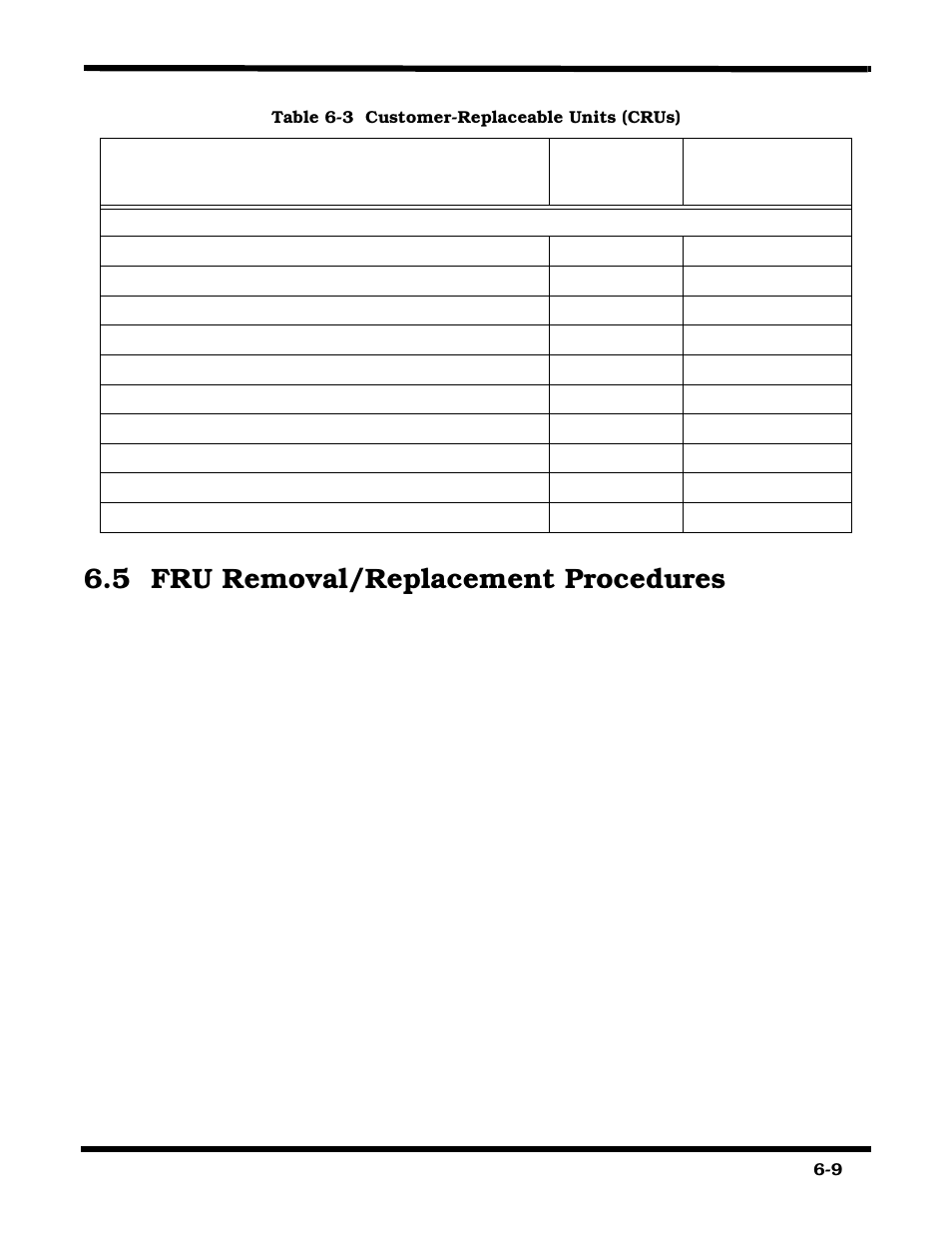 Fru removal/replacement procedures, 5 fru removal/replacement procedures | Texas Instruments 660 User Manual | Page 103 / 147