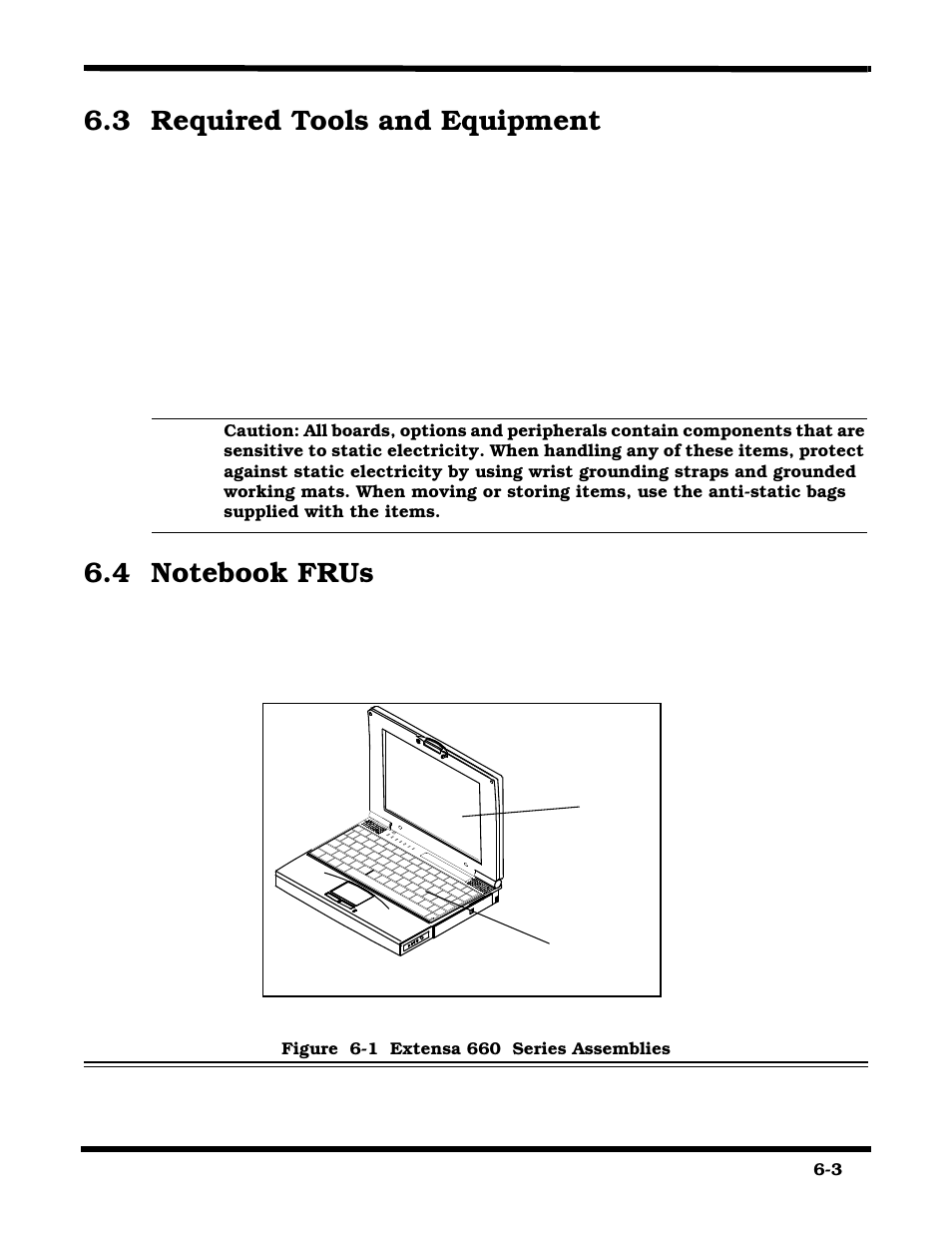 Required tools and equipment, Notebook frus, 3 required tools and equipment | Texas Instruments 660 User Manual | Page 97 / 147