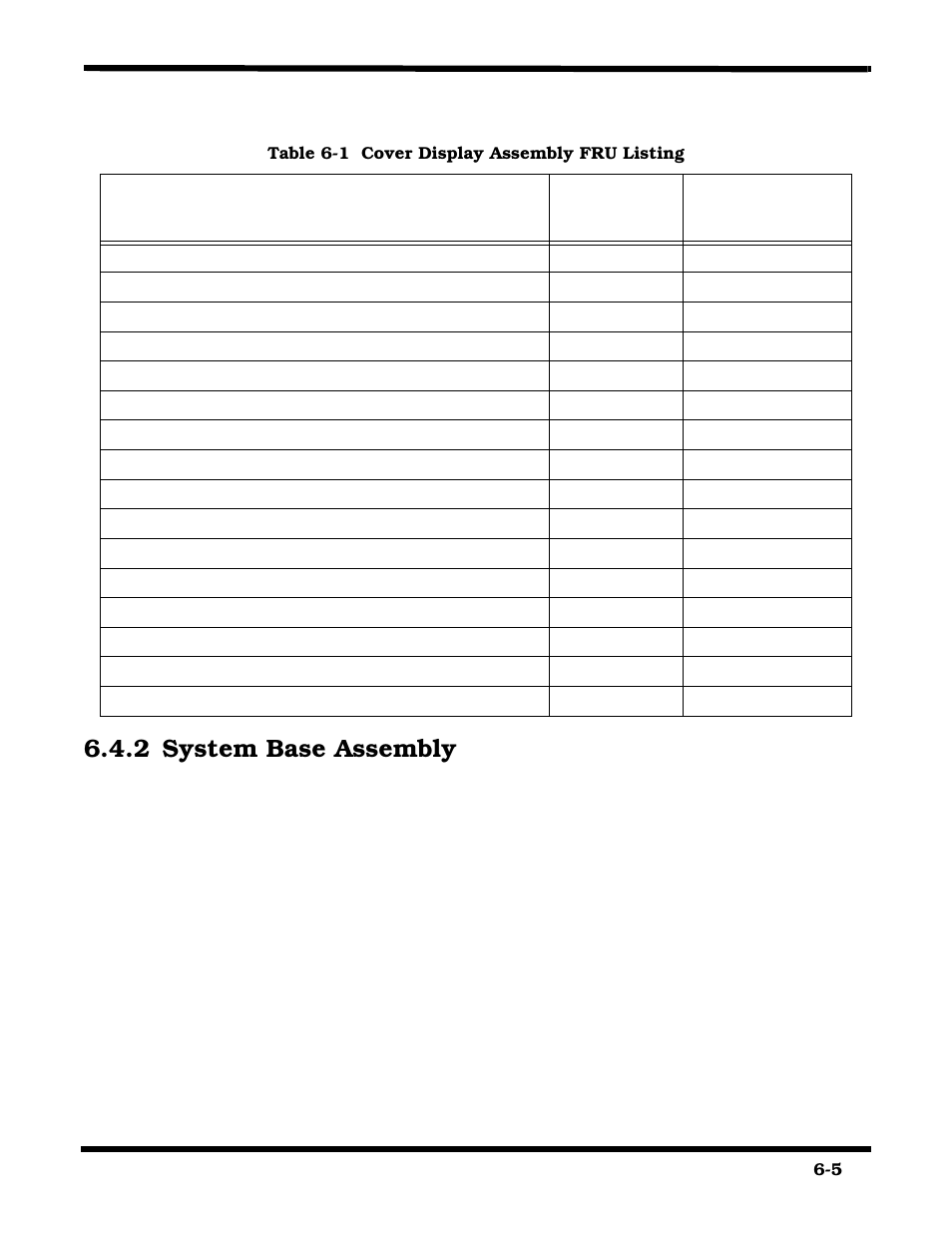 System base assembly, 2 system base assembly | Texas Instruments 660 User Manual | Page 99 / 147