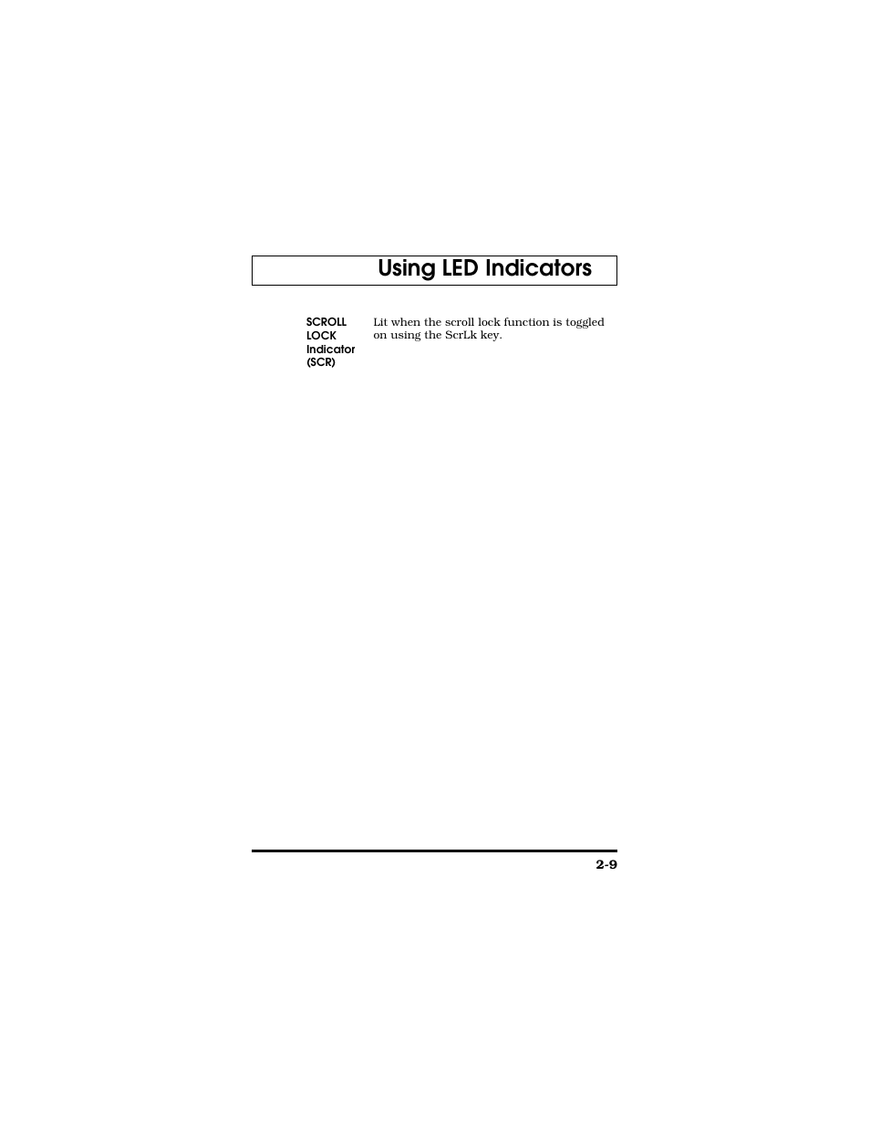 Using led indicators | Texas Instruments TM5000 Series User Manual | Page 33 / 117