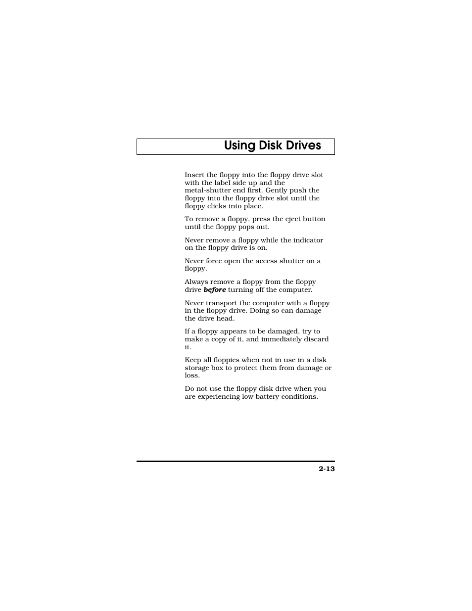 Using disk drives | Texas Instruments TM5000 Series User Manual | Page 37 / 117