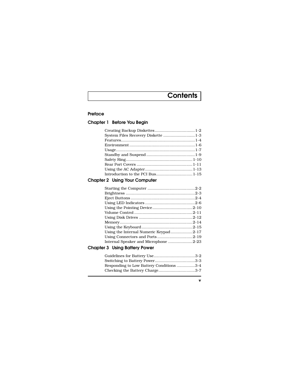 Texas Instruments TM5000 Series User Manual | Page 5 / 117