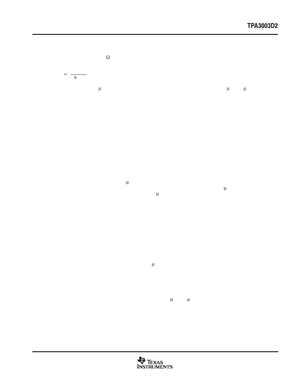 Texas Instruments TPA3003D2 User Manual | Page 23 / 36