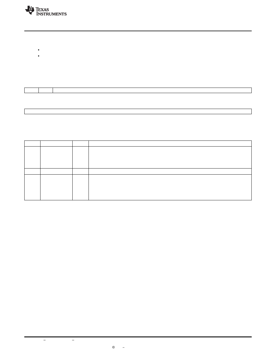 4 sdram refresh control register (sdrfc), Section 4.4 | Texas Instruments TMS320C6455 User Manual | Page 43 / 50