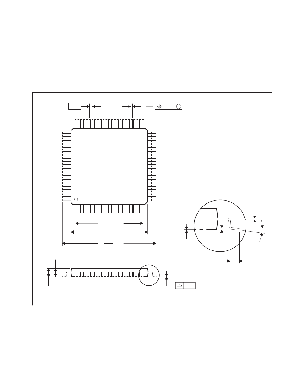 8 mechanical information, Pz (s-pqfp-g100) plastic quad flatpack | Texas Instruments TSB12LV26 User Manual | Page 89 / 91