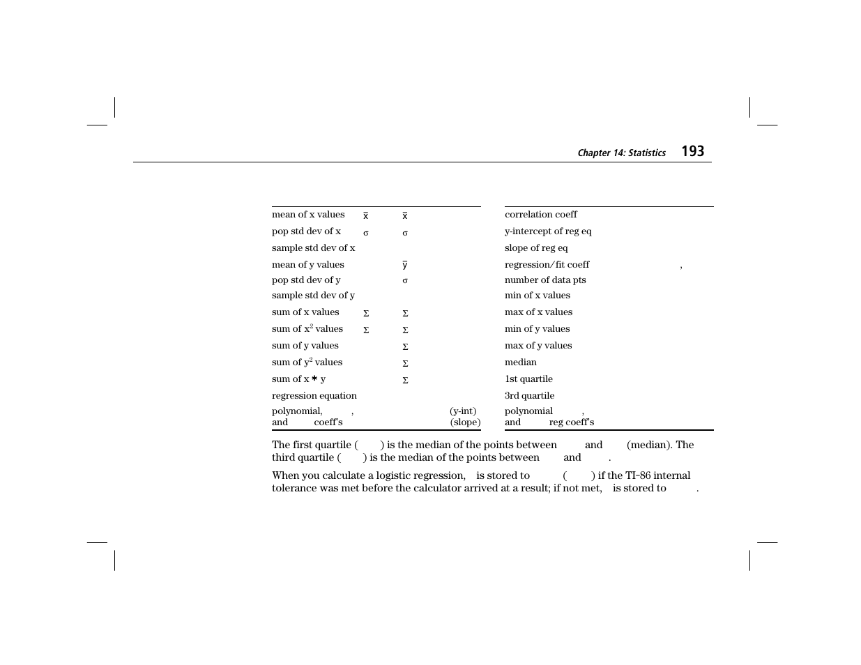 Texas Instruments TI-86 User Manual | Page 205 / 431