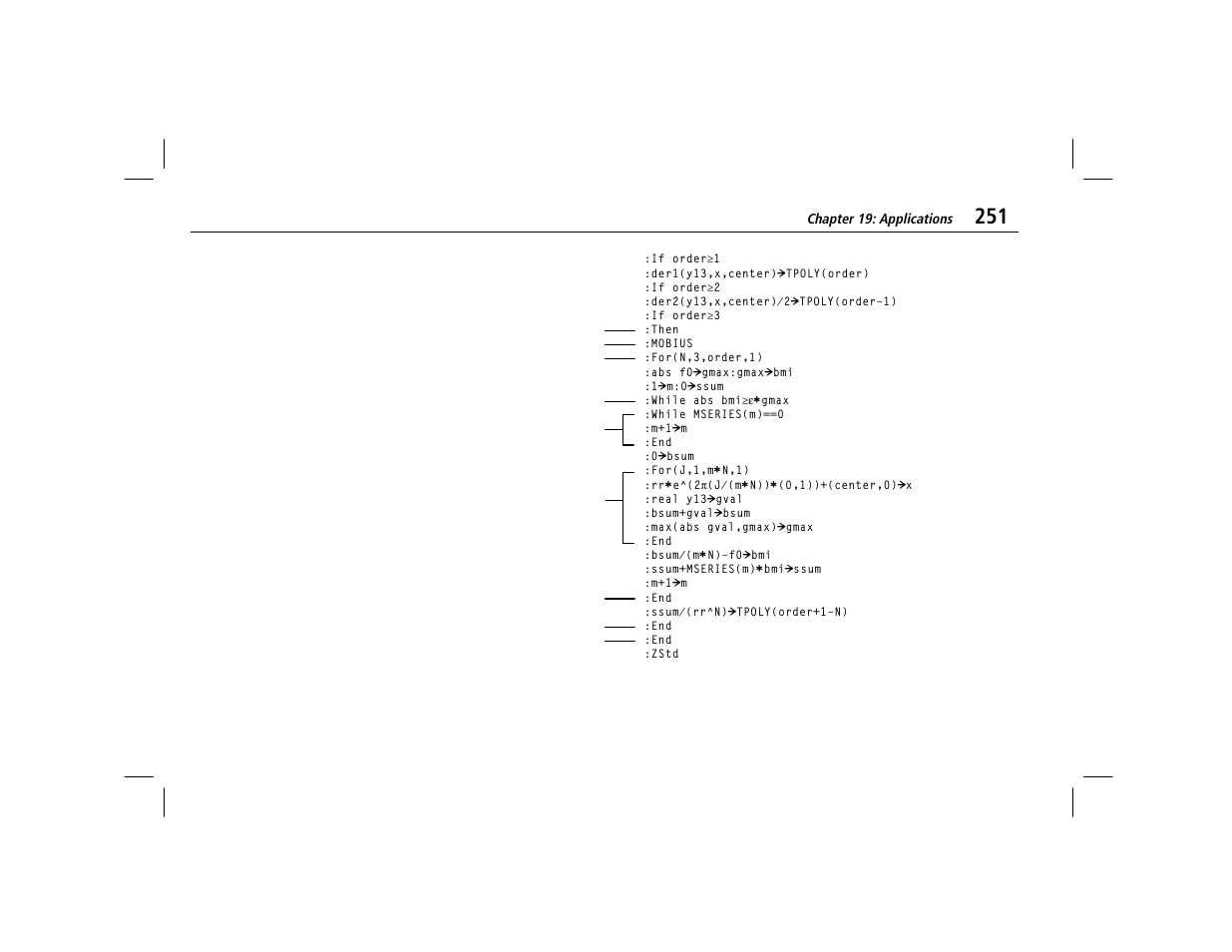 Texas Instruments TI-86 User Manual | Page 263 / 431