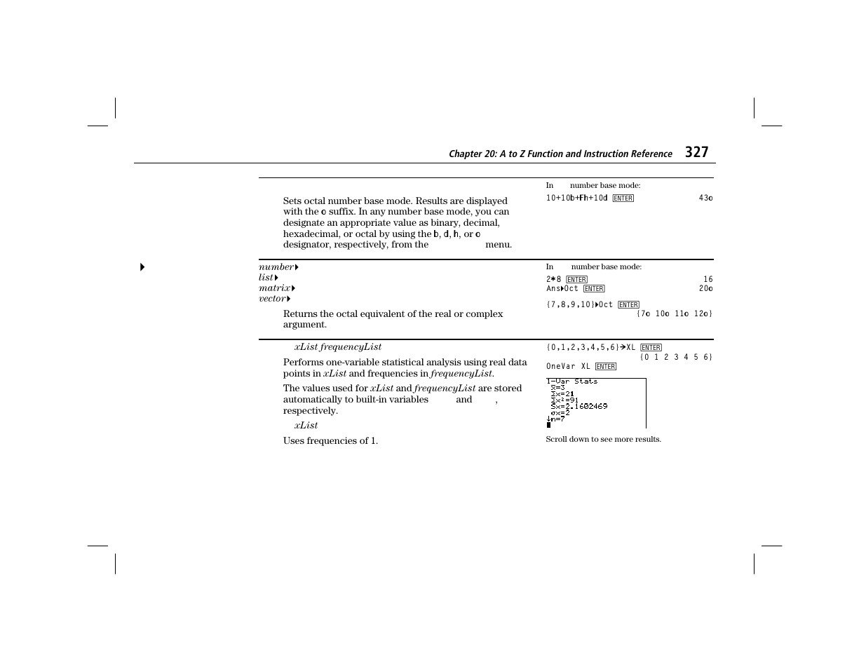 Onevar | Texas Instruments TI-86 User Manual | Page 339 / 431
