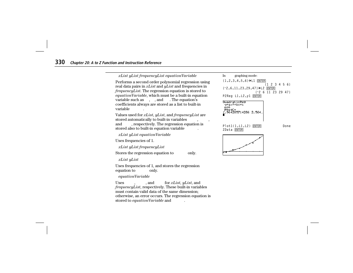 P2reg | Texas Instruments TI-86 User Manual | Page 342 / 431