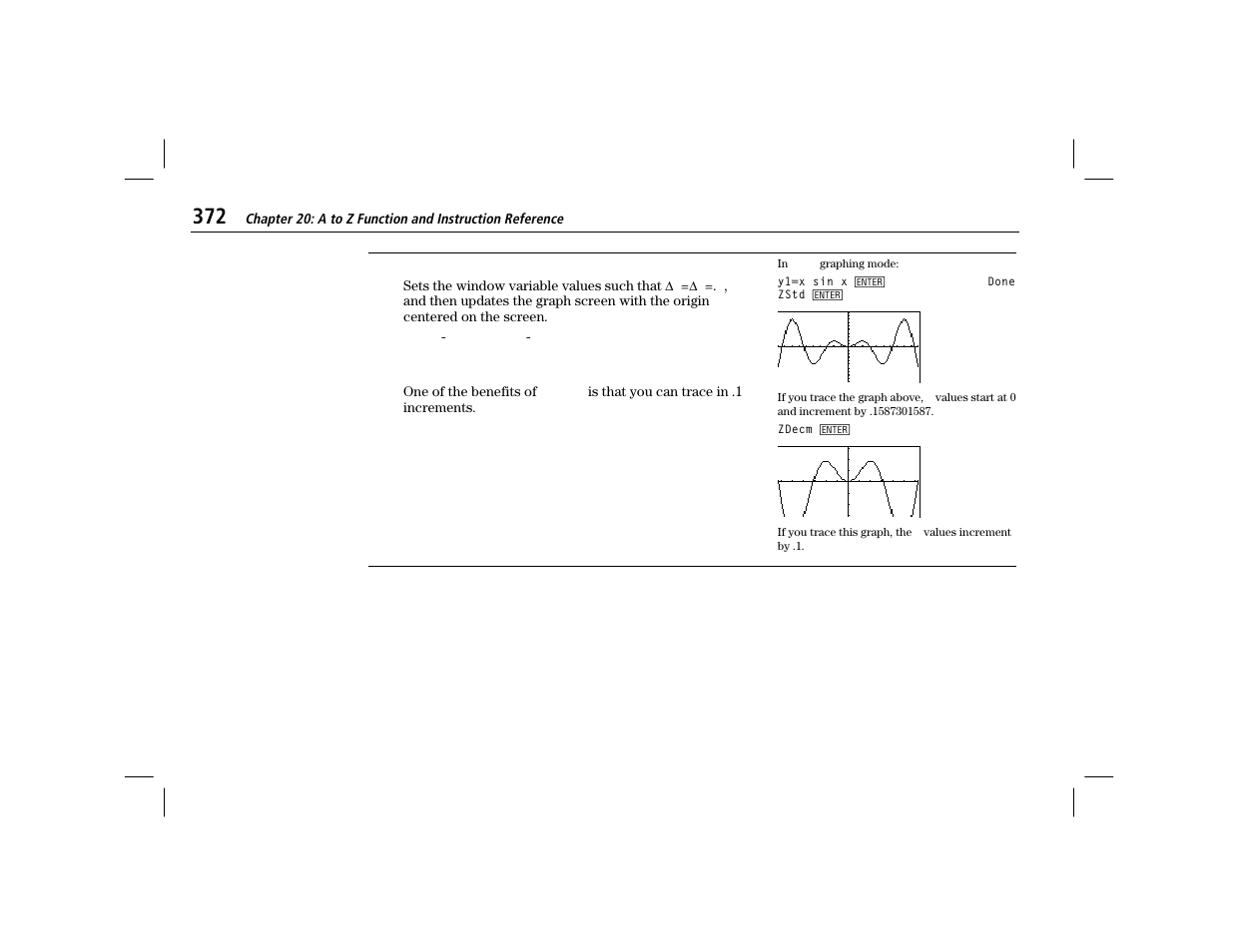 Zdecm | Texas Instruments TI-86 User Manual | Page 384 / 431