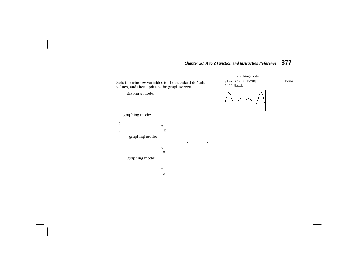 Zstd | Texas Instruments TI-86 User Manual | Page 389 / 431