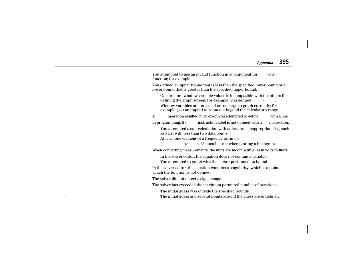 Texas Instruments TI-86 User Manual | Page 407 / 431