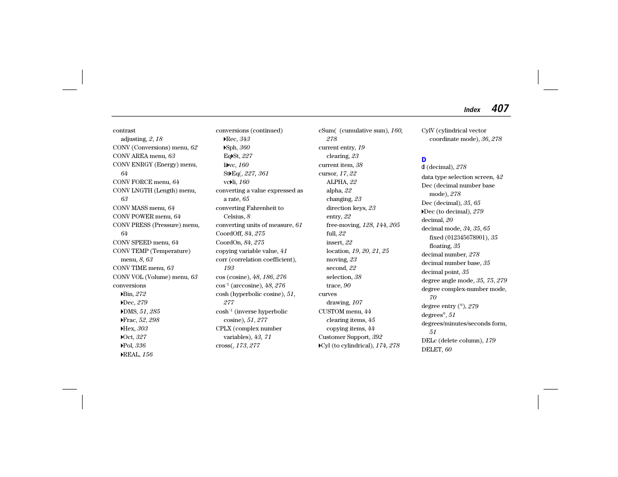 Texas Instruments TI-86 User Manual | Page 419 / 431