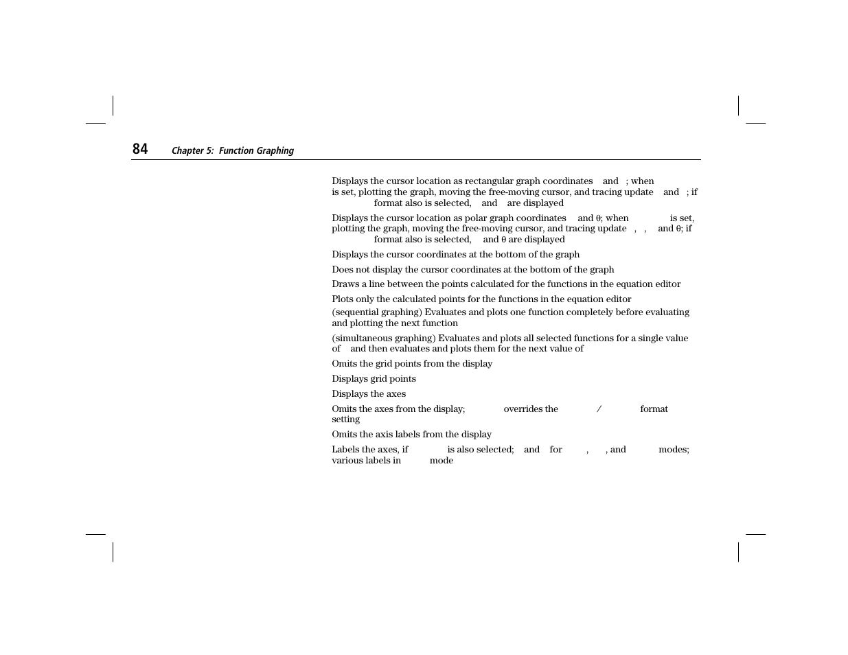 Texas Instruments TI-86 User Manual | Page 96 / 431
